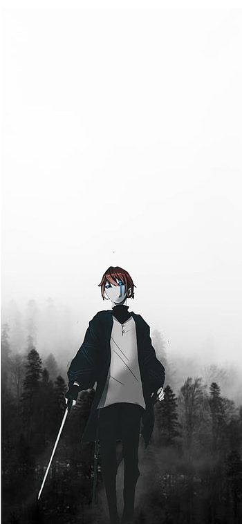 Arthur in fog forrest, tbate HD phone wallpaper