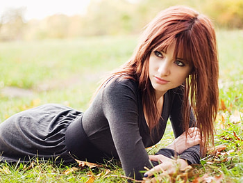 susan coffey, , model, red hair HD wallpaper