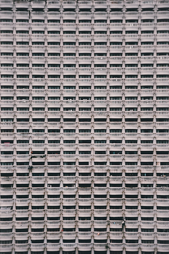 Architecture, Building, Pattern, Texture, Textures, Facade, Balconies HD phone wallpaper