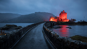 Eilean Donan Castle, Scotland HD wallpaper