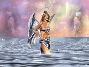 Angel HD wallpaper