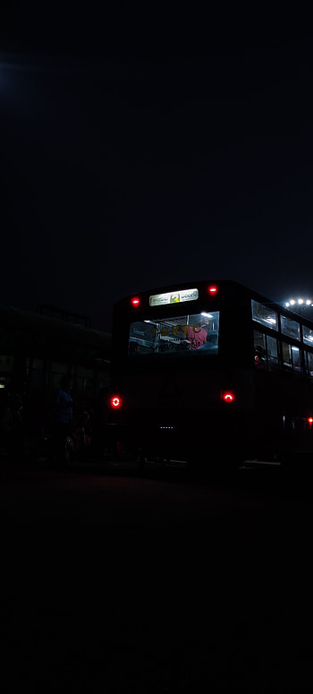 Bus, automotive lighting HD phone wallpaper