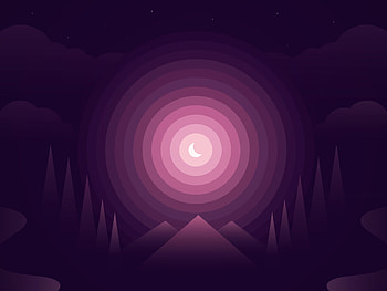 Moonlight, night, pink, black, moon, texture, luna, vector, dark HD wallpaper