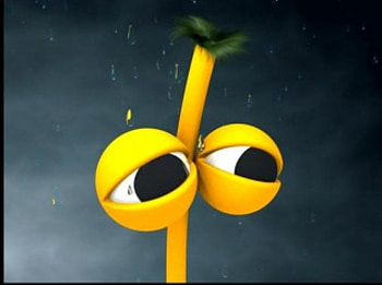 Raindrops keep fallin' on my head, creature, sad eyes, raindrops falling HD wallpaper