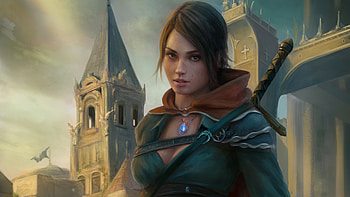 Adventurer Girl , artist, artwork, digital-art, deviantart HD wallpaper
