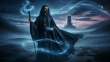 Mystical Warlock, warlock, wizard, magic, fantasy HD wallpaper