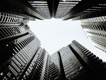 Architecture, Building, Miscellanea, Miscellaneous, Multi-Storey, Multistory, Bottom View HD wallpaper