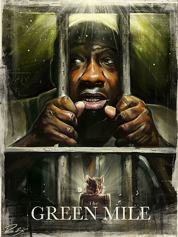 The Green Mile, John Coffey, Magical abilities, Tom Hanks HD phone wallpaper