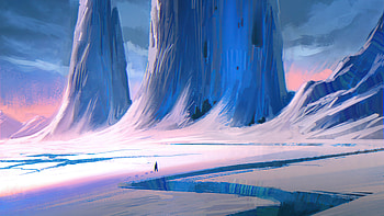 Ice Tower , artist, artwork, digital-art, artstation HD wallpaper