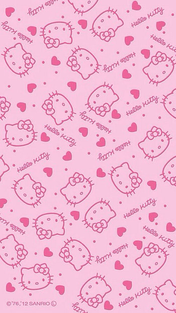 Hello Kitty 6 . Best, Hello Kitty Pattern HD phone wallpaper