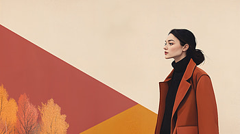 Chic Fall Fashion: Ultra, fall fashion, woman, portrait, fashion, Autumn HD wallpaper