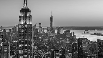 New York, Black and White, Travels, NYC HD wallpaper