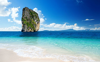 Island paradise, Tropical vibes, Secluded beaches, Palm trees HD wallpaper