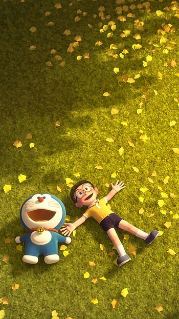 Doraemon 54. Doraemon , Cartoon , Doremon cartoon, Yellow Doraemon HD phone wallpaper