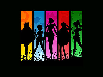 the girls, sailor scout, jupiter, girl, mars, anime, moon, venus, women, mercury, female HD wallpaper