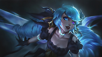 Gwen League of Legends, Gwen (League Of Legends), video game, League Of Legends HD wallpaper