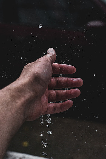 Water, Drops, Hand, Miscellanea, Miscellaneous, Wet, Spray HD phone wallpaper