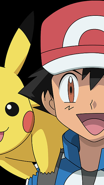 Ash And Pikachu, smiling face HD phone wallpaper