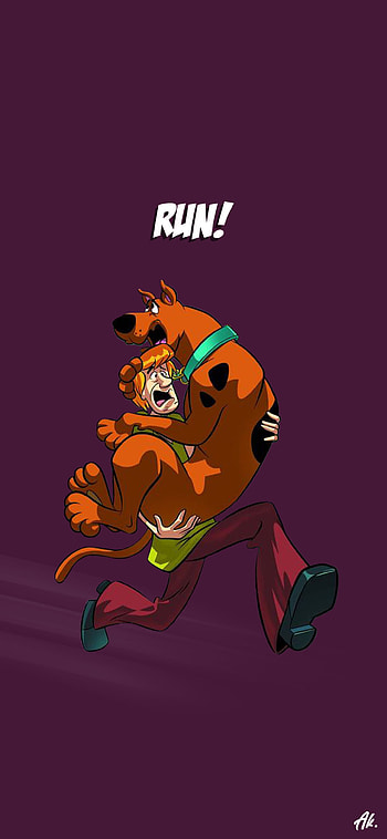 Shaggy&scoob, scoobydoo, trending, , sayings, art, cartoon, trend, artwork, funny HD phone wallpaper