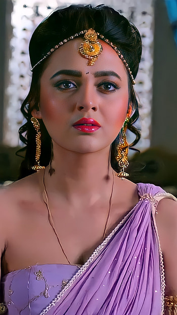 Tejiswini prakash, urvi, karn sangini HD phone wallpaper