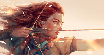 Horizon Zero Dawn Artwork , horizon-zero-dawn, games, pc-games, xbox-games, ps-games, artist, artwork, digital-art, deviantart HD wallpaper