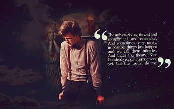 Doctor Who Quote HD wallpaper
