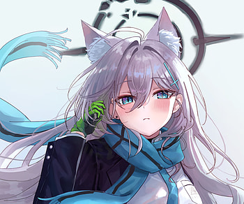 Sunaookami Shiroko, Shiroko Sunaookami, video game, Blue Archive HD wallpaper