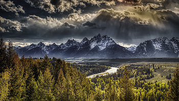 Grand Teton National Park, Stunning , Grand Teton backgrounds, Captivating views HD wallpaper