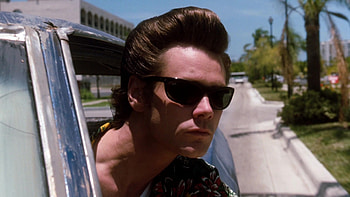 Ray-Ban sunglasses, Jim Carrey, Pet Detective, 1994 HD wallpaper