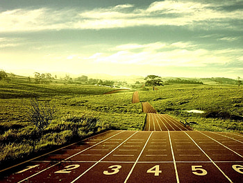 Running trail, Marathon HD wallpaper