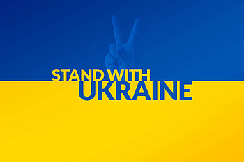Stand With Ukraine, peace, ukraine, abstract, flag HD wallpaper