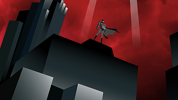 Batman The Animated Series , batman, superheroes, minimalism, minimalist HD wallpaper