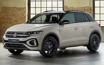 2022, Volkswagen T-Roc R, front view, exterior, new white T-Roc, German cars, Volkswagen HD wallpaper