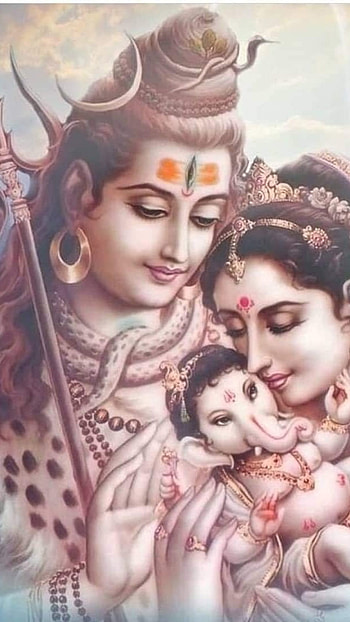 Sivan , Lord Mahadev, Little Baby, Ganesh HD phone wallpaper