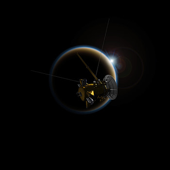 Universe, Dark, Glare, Glow, Planet, Satellite, Spacecraft HD phone wallpaper