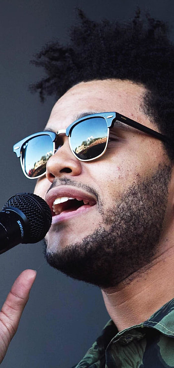 The Weeknd, Musical genius, Sensational performances, Captivating artistry HD phone wallpaper