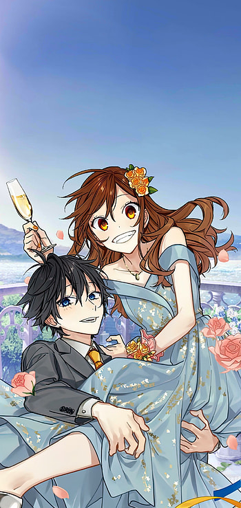 Horimiya anime, Vibrant artwork, Quirky characters, Engaging plot HD phone wallpaper