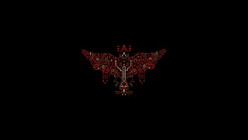Mechanical Bird Oled , birds, dark, black, oled, artist, artwork, digital-art HD wallpaper