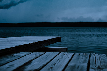 Water, Twilight, Lake, Pier, Miscellanea, Miscellaneous, Wood, Wooden, Dusk HD wallpaper