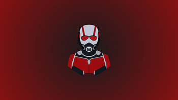 Ant-Man, minimalism, superhero, artwork HD wallpaper