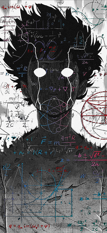 Mob psycho 100, Anime, Locura HD phone wallpaper