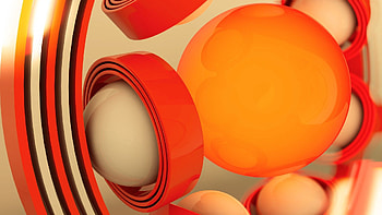 3D, Form, Ball, Figure, Plastic HD wallpaper