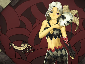 Anime girl with a mask, mask, anime, fantasy, cute, girl HD wallpaper