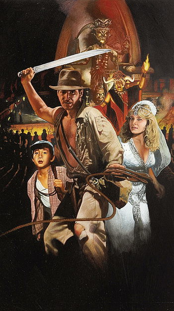The Temple of Doom, Indiana Jones HD phone wallpaper