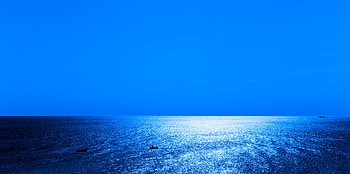 Clea Blue Sea With Boats, sea, boats, nature HD wallpaper