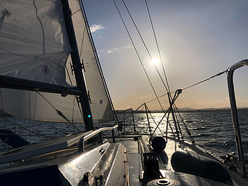 Lake Constance, Sailing HD wallpaper