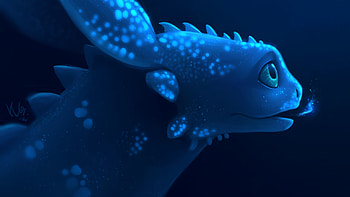 Night Fury Artistic, night-fury, artist, artwork, digital-art, deviantart HD wallpaper