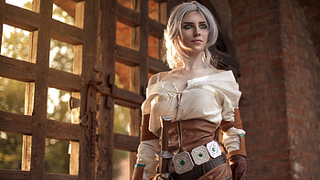 Ciri Witcher 3 Girl Cosplay , ciri, the-witcher-3, games, cosplay HD wallpaper