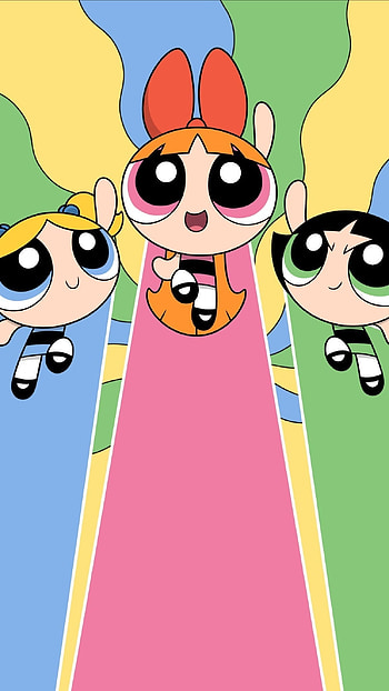 The Powerpuff Girls, Comic Cartoon, Aesthetic HD phone wallpaper