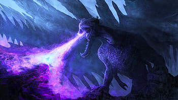 Nebula Dragon , dragon, artist, artwork, digital-art, deviantart HD wallpaper